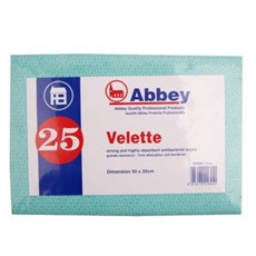 Abbey Velette Antibacterial Cloths (25)