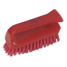 Red Grippy Hygiene Scrub Brush