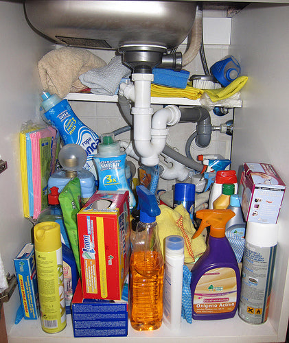 WHAT’S IN YOUR CLEANING CUPBOARD?