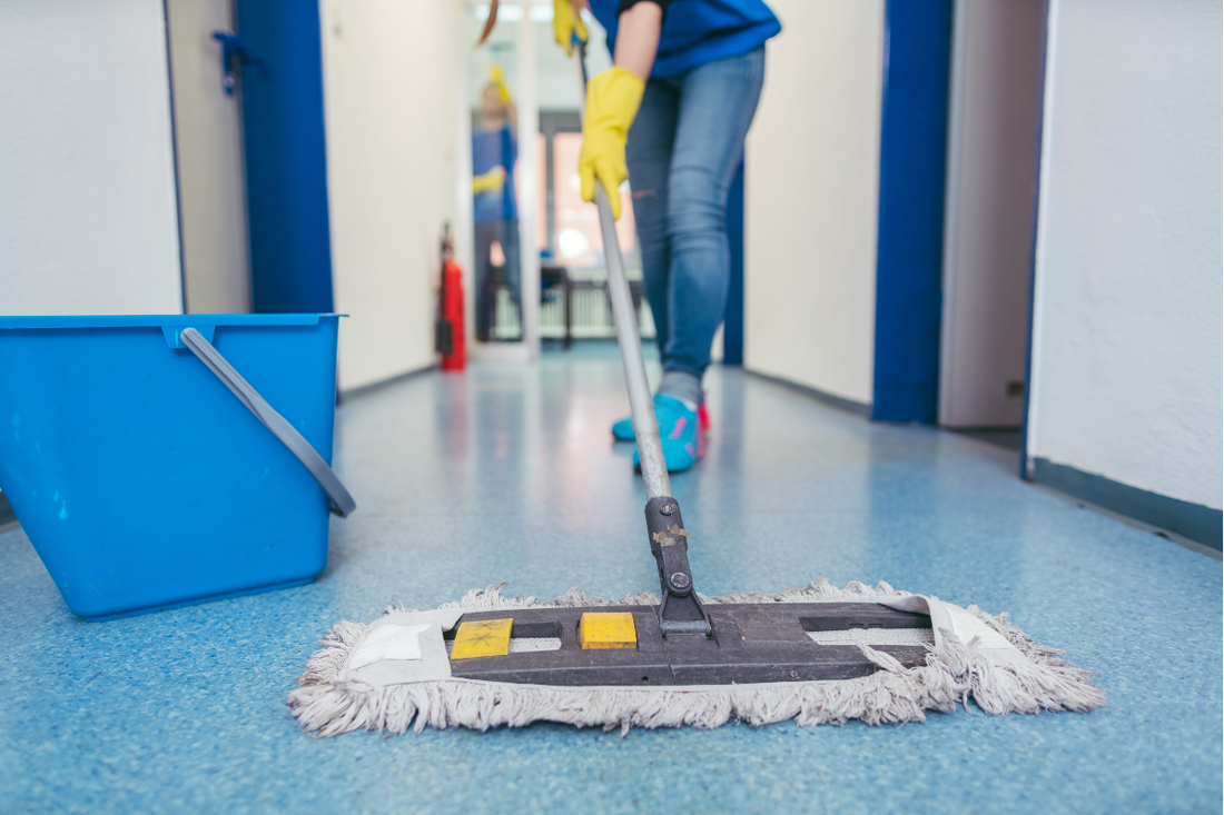 Deep Cleaning Safety Floors