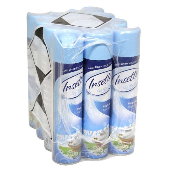 Insette Linen Fresh Aerosol Air Freshener 300ml