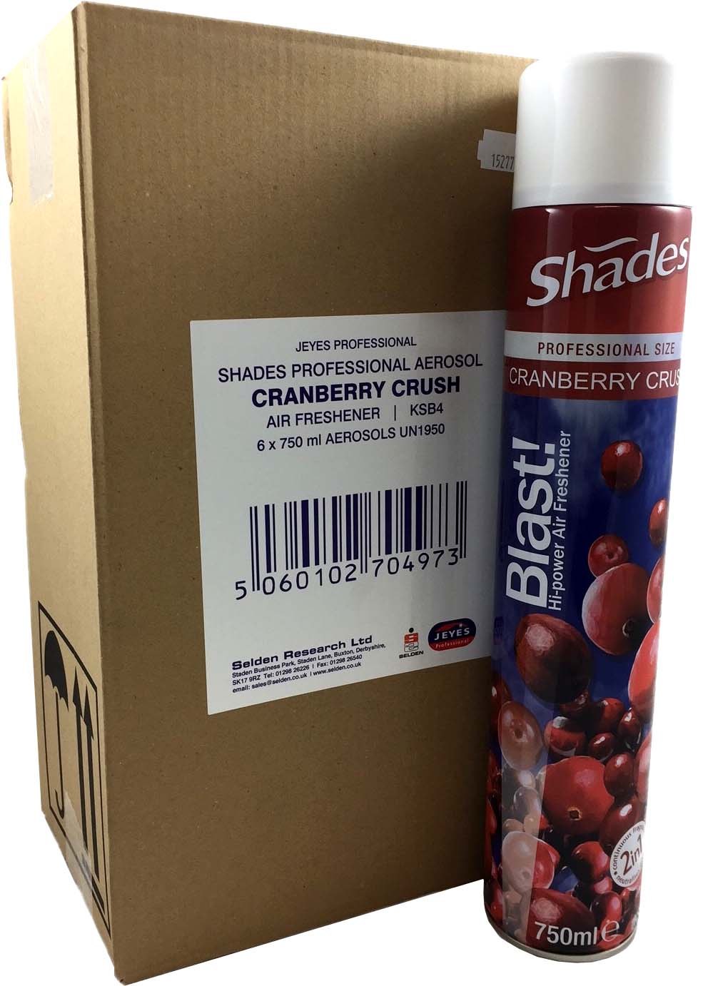 BLAST! High Power Air freshener Cranberry Crush 750ml