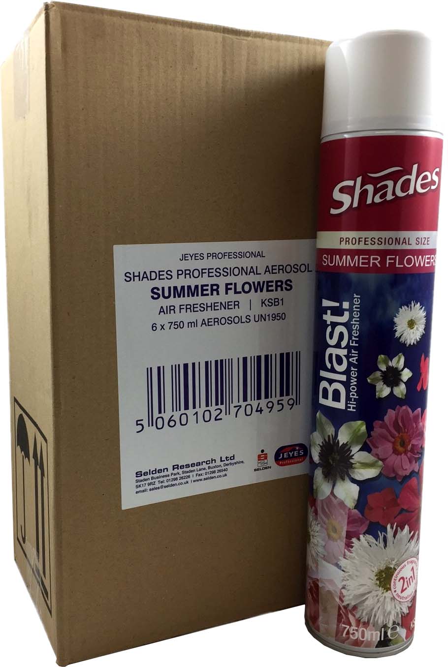 BLAST! High Power Air freshener Summer Flowers 750ml