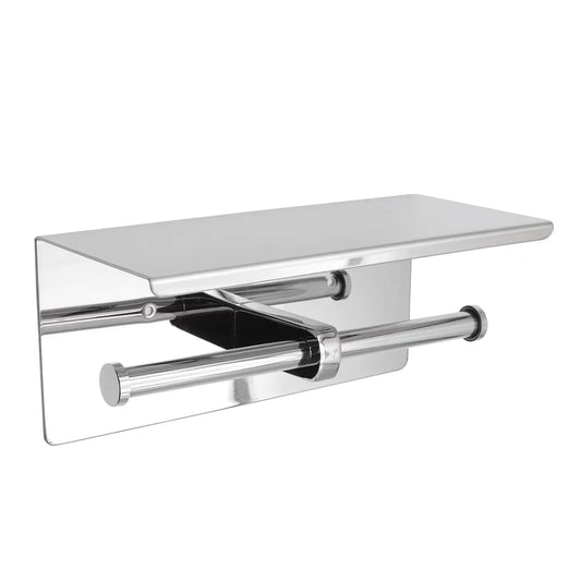 Dolphin Polished Double Toilet Roll Holder (BC269B)