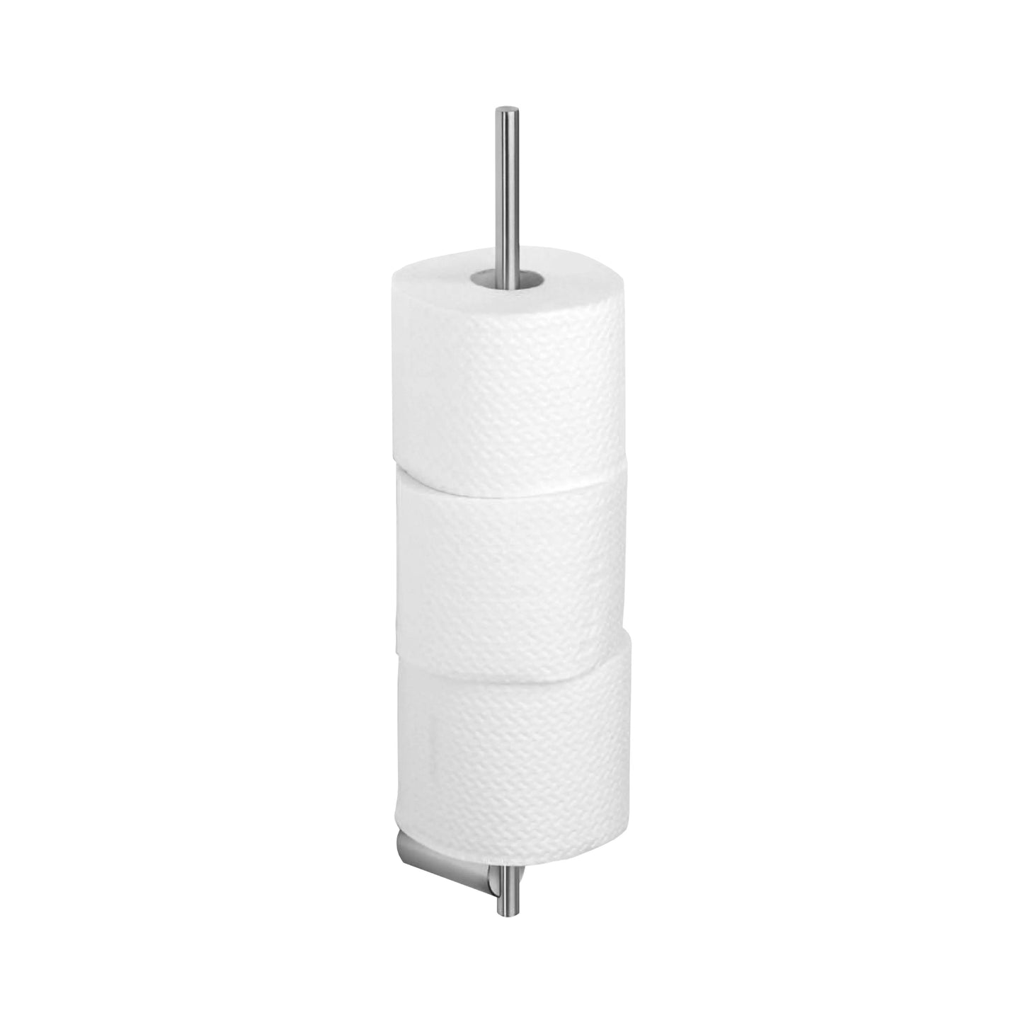 Dolphin Brushed Spare toilet roll holder - 3-4 rolls (BC437SS)