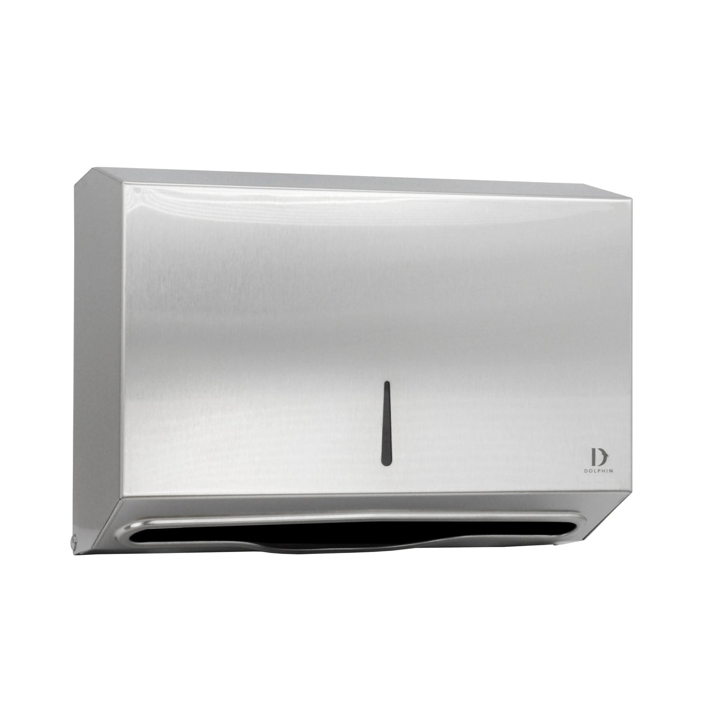 Dolphin Polished Stainless Steel Mini Hand Towel Dispenser (BC918B)