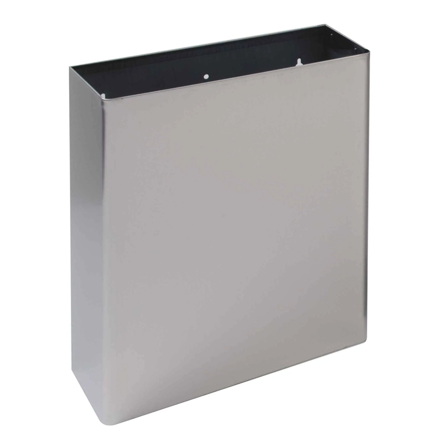 Dolphin Brushed Stainless Steel Wall Mounted Bin 24litre (BC921)