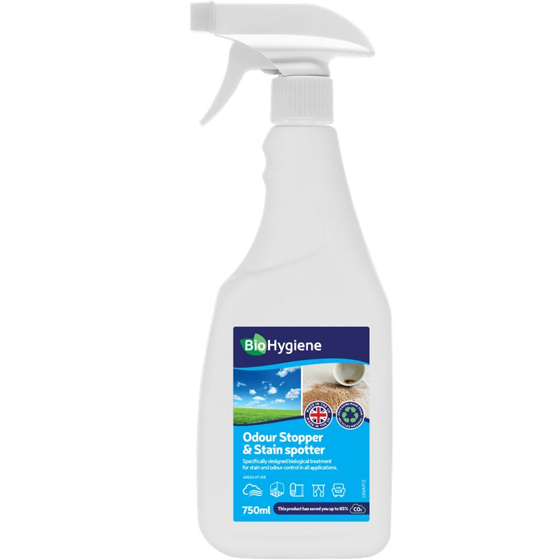 BioHygiene Odour Stopper & Stain Spotter 750ml RTU (BH043)