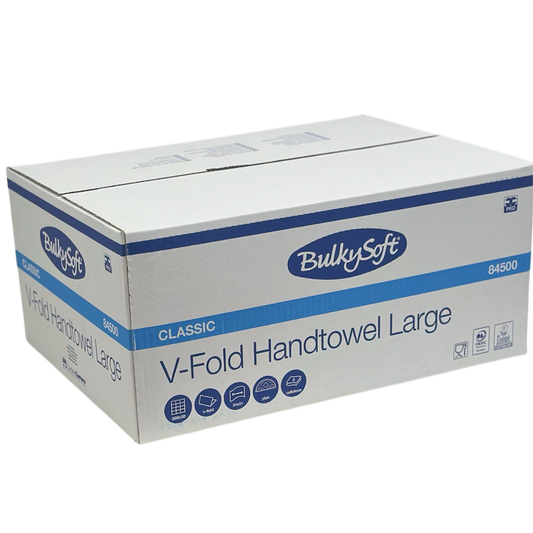 Bulky Soft Classic V-fold 2ply Hand Towel 4000 (84500)