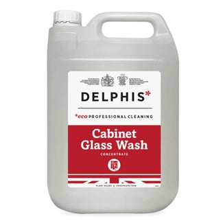 Delphis Cabinet Glass Wash Concentrate 5litre