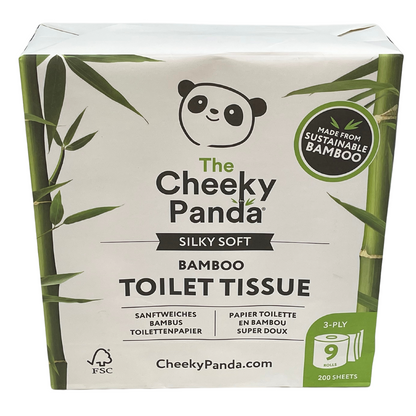 Cheeky Panda Bamboo 3ply Toilet Rolls - 45 rolls (CHPATR10/45)