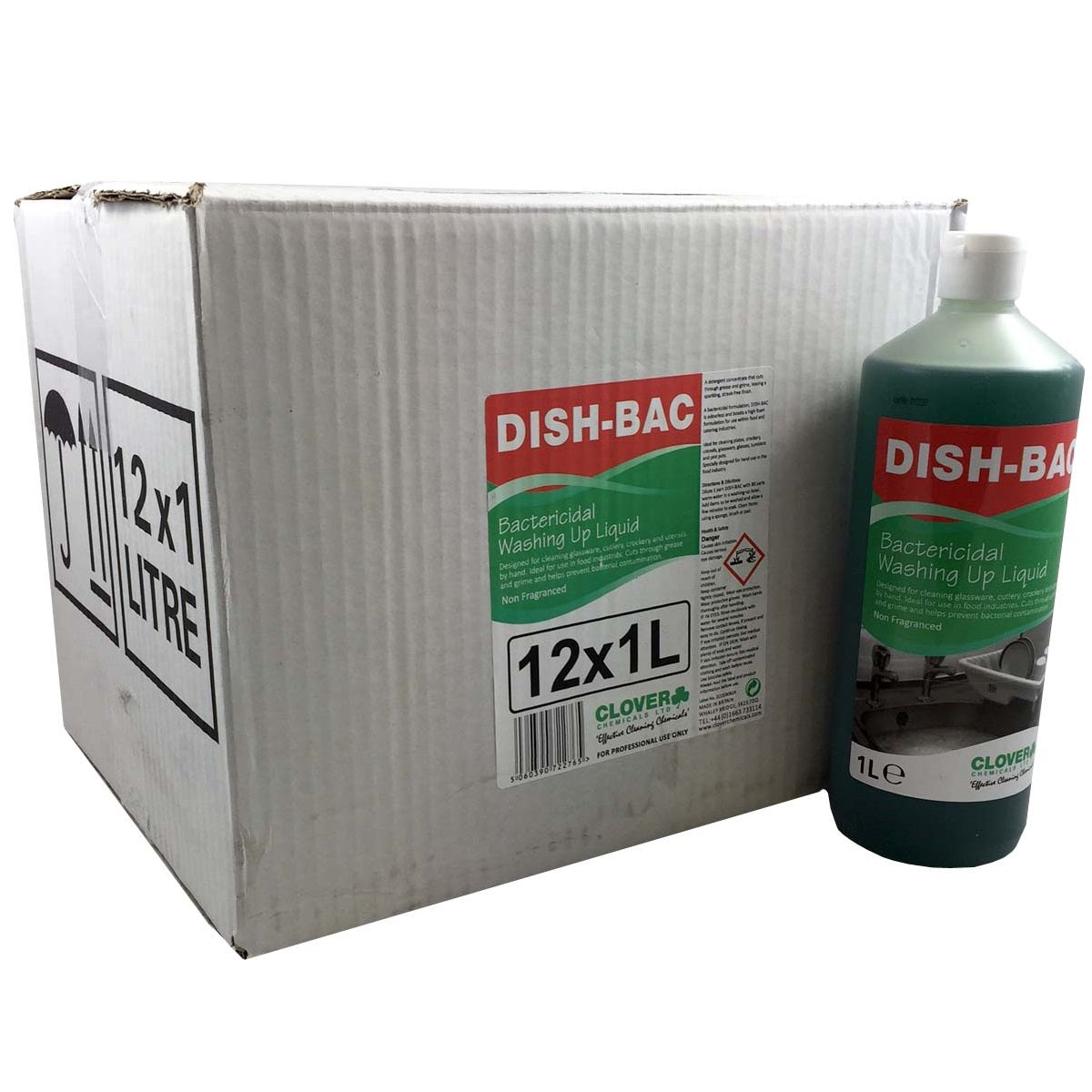 Dish Bac Washing-up Liquid 1litre (221)