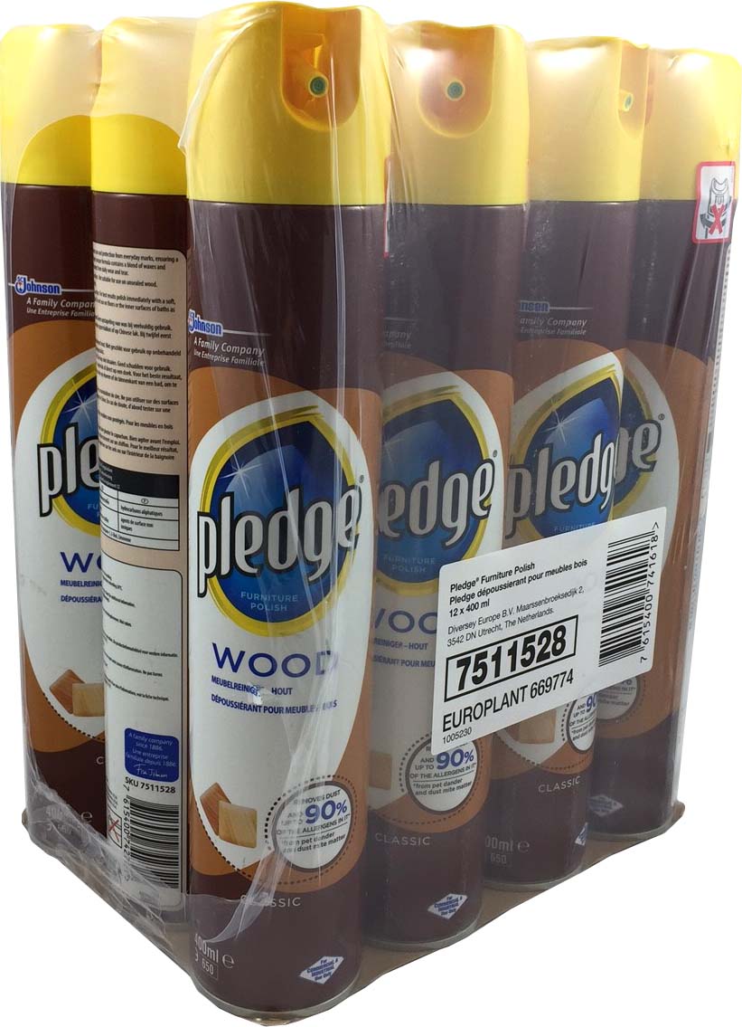 Pledge Wood Furniture Polish 400ml