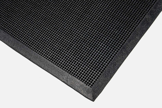 Fingerbrush Matting 60cmx80cm BLACK