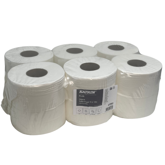 Katrin 62080 Plus Gigant Mini Jumbo Toilet Roll 12x150m