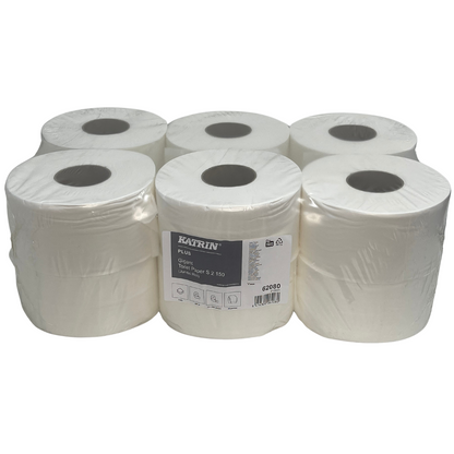 Katrin 62080 Plus Gigant Mini Jumbo Toilet Roll 12x150m