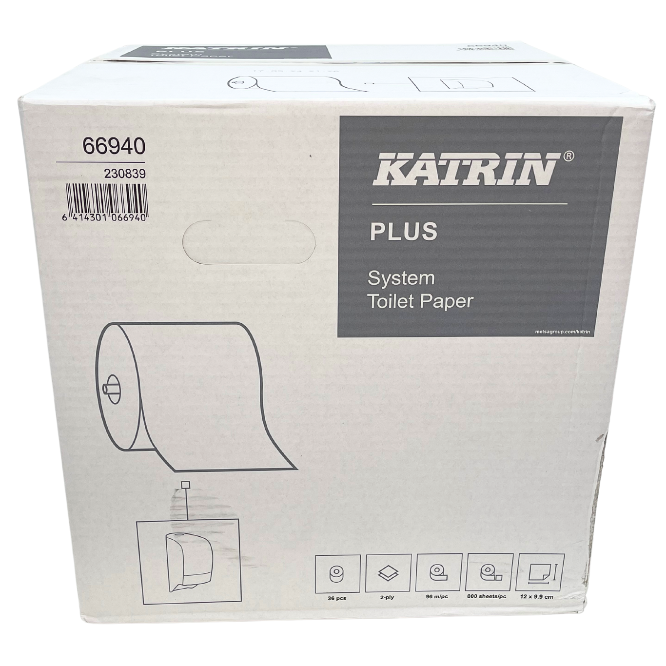 Katrin 66940 Plus System Toilet 800 (36x96m)