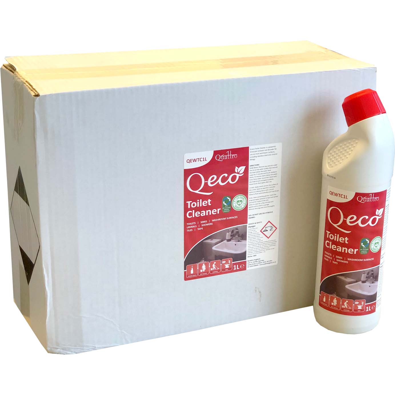 Q-Eco Toilet Cleaner 1litre (QEWTC1L)