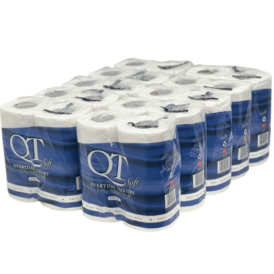 QT Soft Premium Luxury 2ply Toilet Roll - 40 rolls (QTS2P)