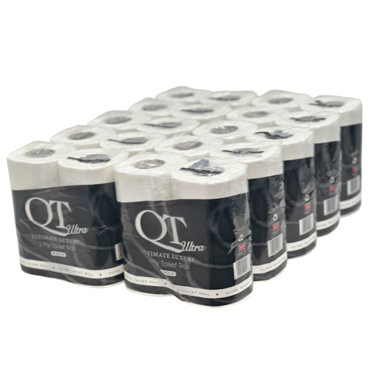 QT Ultra Ultimate Luxury 3ply Toilet Roll - 40 rolls (QTU3P)