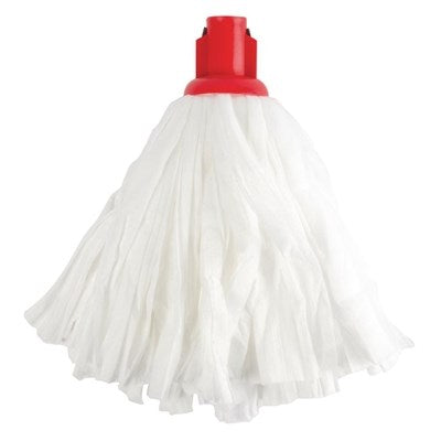 Big White Standard Socket Mop Red