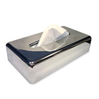 Chrome Tissue Box Cover