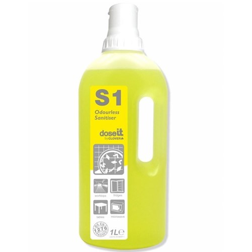 DoseIT S1 Odourless Sanitiser 1litre (225)