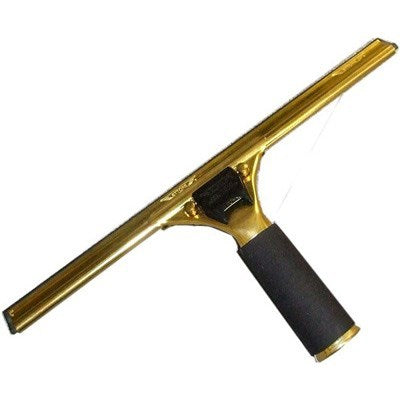 Ettore 18" Brass Top-Clip Squeegee