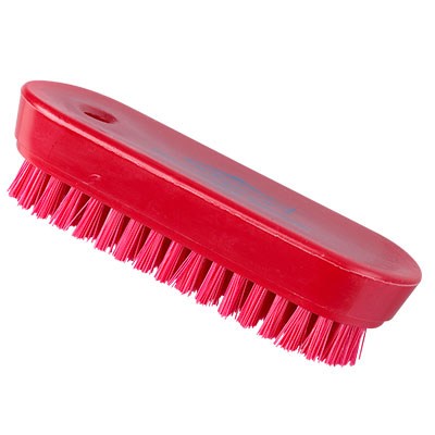 Red Nylon Nail Brush