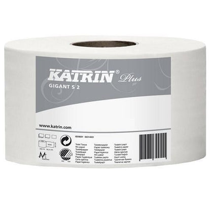 Katrin 62080 Plus Gigant Mini Jumbo Toilet Roll 12x150m