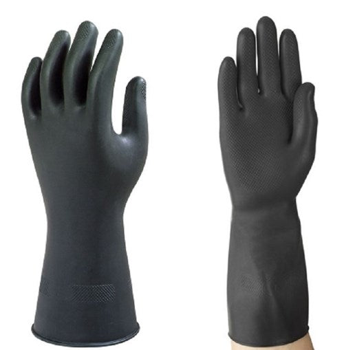 Pro-Guard Industrial Heavyweight Black Strong Gloves (pair)