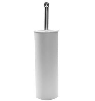 Modern Toilet Brush & Holder White