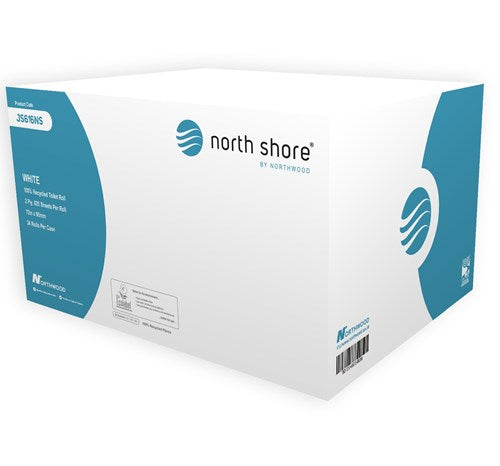 North Shore Toilet Tissue JS616NS (Was Baywest 616) 36 rolls