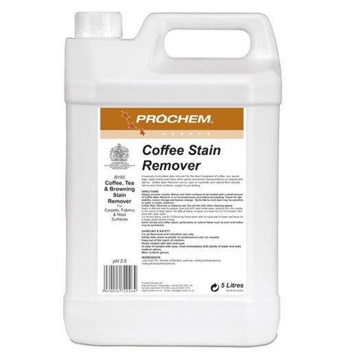 Prochem Coffee Stain Remover 5litre (B195)