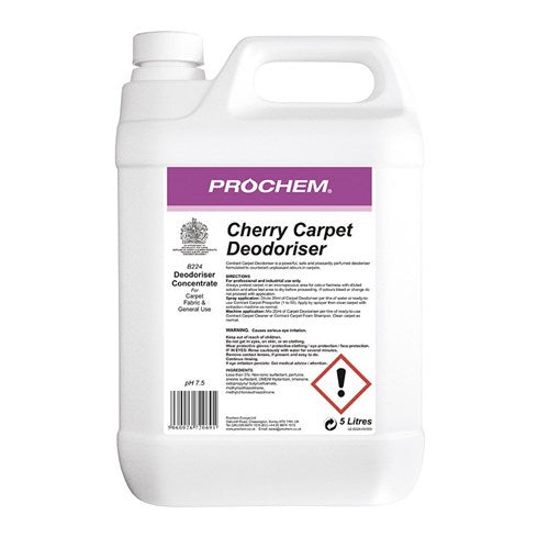 Prochem Cherry Carpet Deodoriser 5litre (B224)