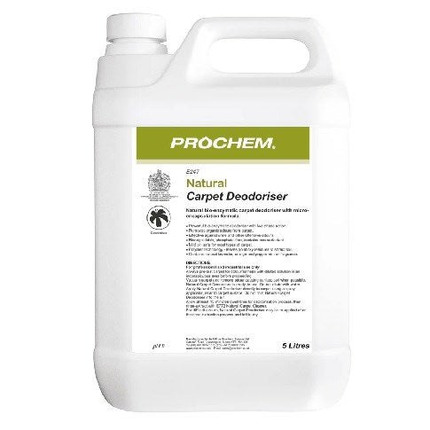 Prochem Natural Carpet deodoriser 5litre E247-05