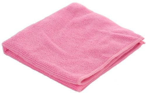 Red Premium Microfibre Cloths 40x40cm (pack of 10)