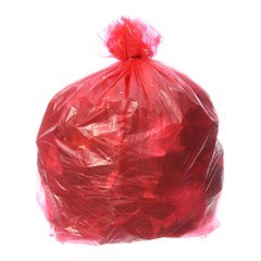 Red Refuse Sacks (200 per case)