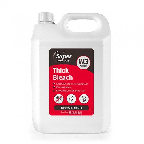 Super Pro Thick Bleach 5litre (W3)