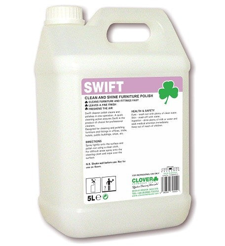 Swift Furniture Polish 5litre (603)