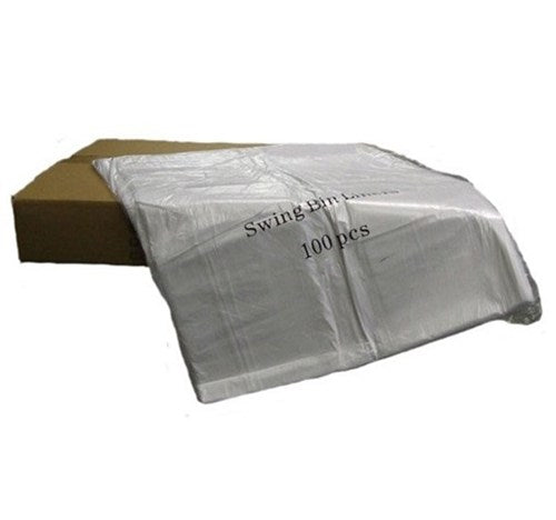 Standard White Swing Bin Liners 23x30" (1000)