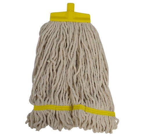 Interchange Stayflat Looped 16oz Mop Head - Yellow (990040)