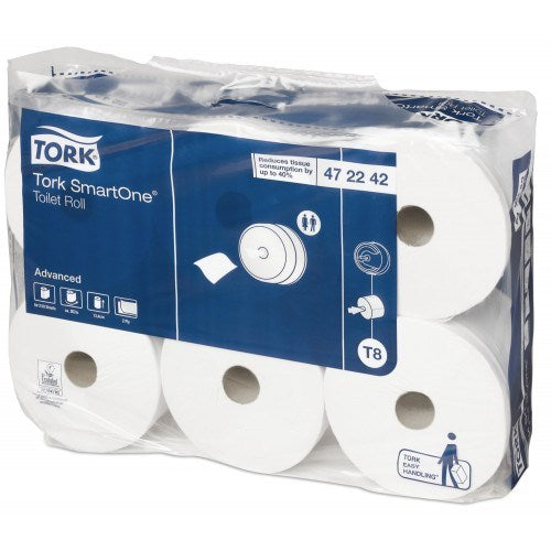 Tork 472242 SmartOne Toilet Roll (case of 6)