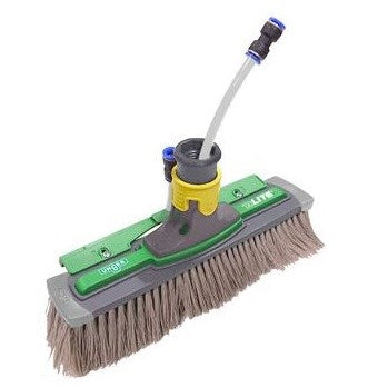 Unger nLITE Power Brush Complete (with swivel head) Grey 28cm (NUK28)