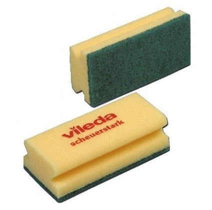 Vileda Easy-grip Abrasive Sponge Scourer (10)