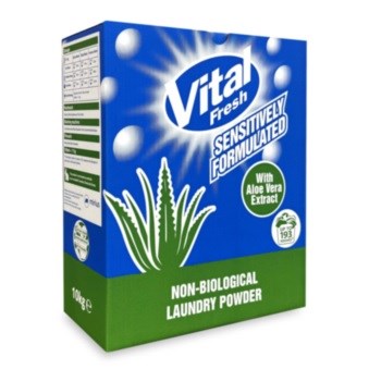 Vital Fresh with Aloe Vera Non-Biological Laundry Powder 10kg