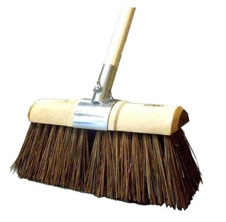 Stiff Yard Broom 13"