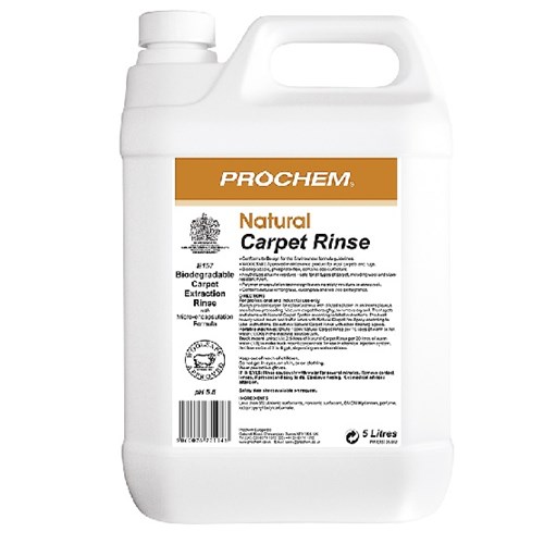 Prochem Natural Carpet Rinse 5litre E157-05
