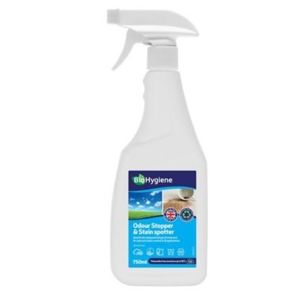 BioHygiene Odour Stopper & Stain Spotter 750ml RTU (BH043)